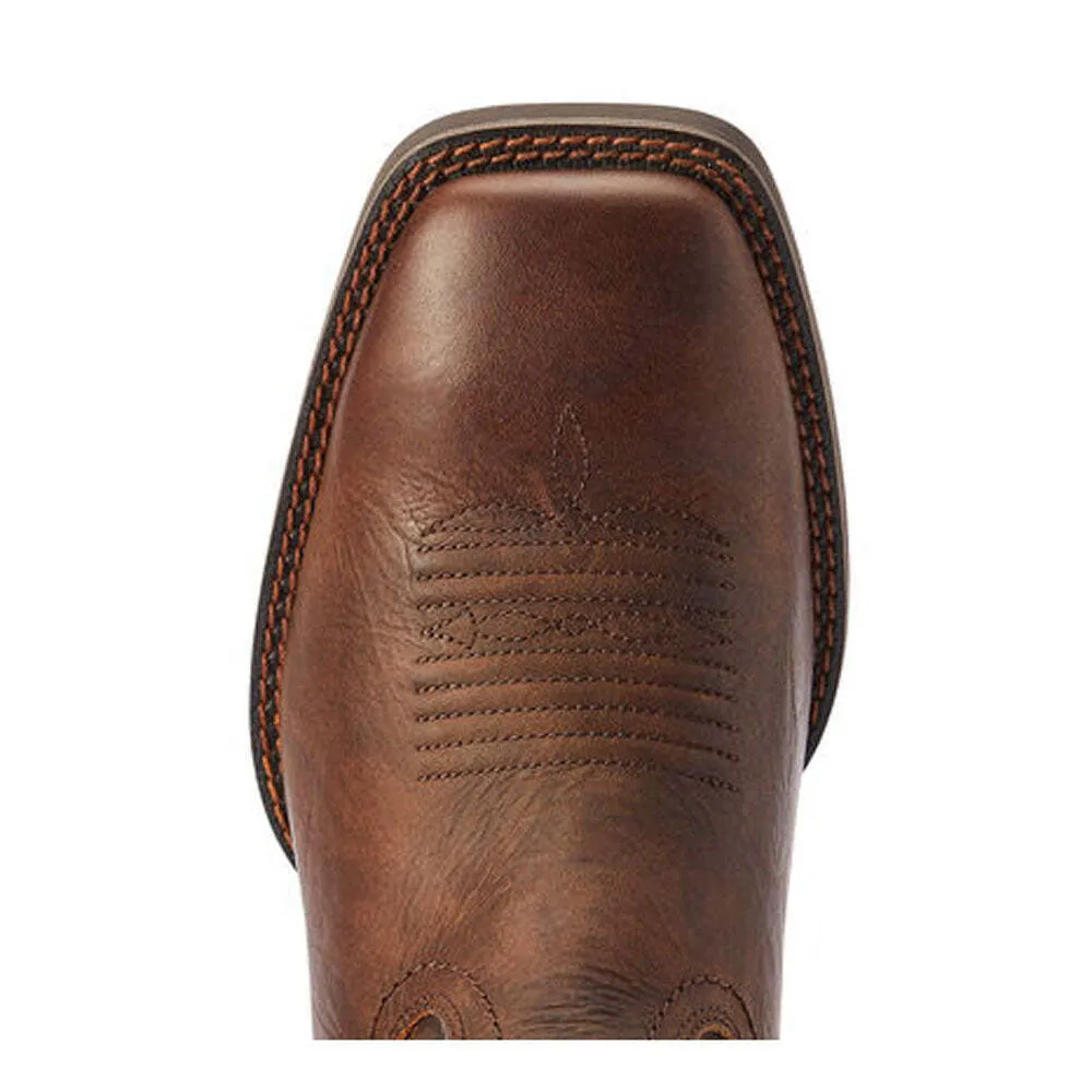 10042586 Ariat Men's Sport Rambler Cowboy Boot - Bartop Brown
