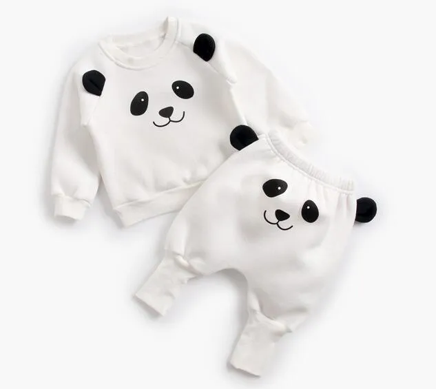 Animal Printed 2-Piece Sweatshirt Set