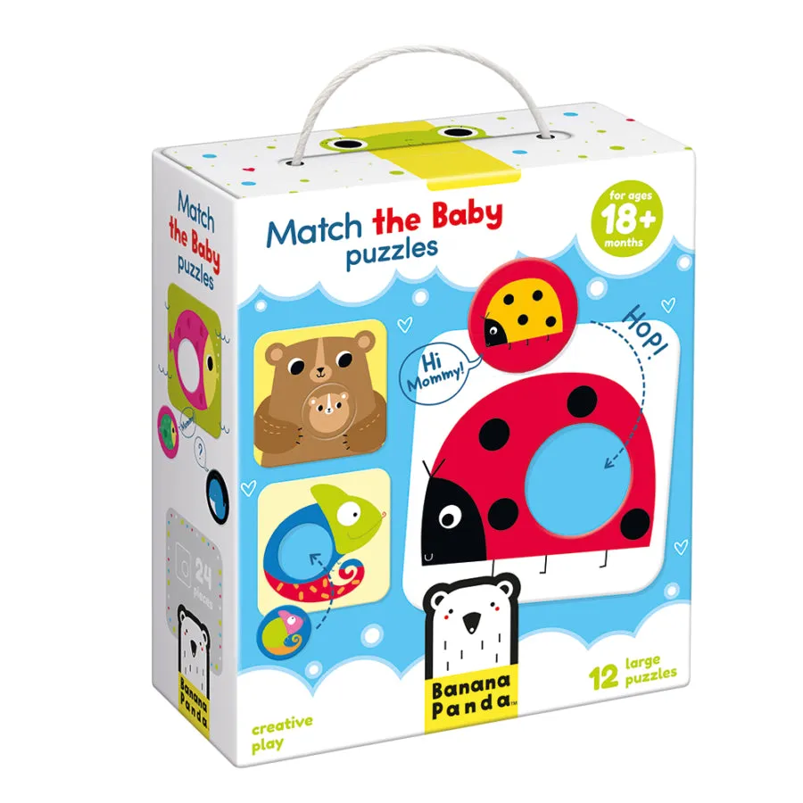 Banana Panda Match the Baby Puzzles