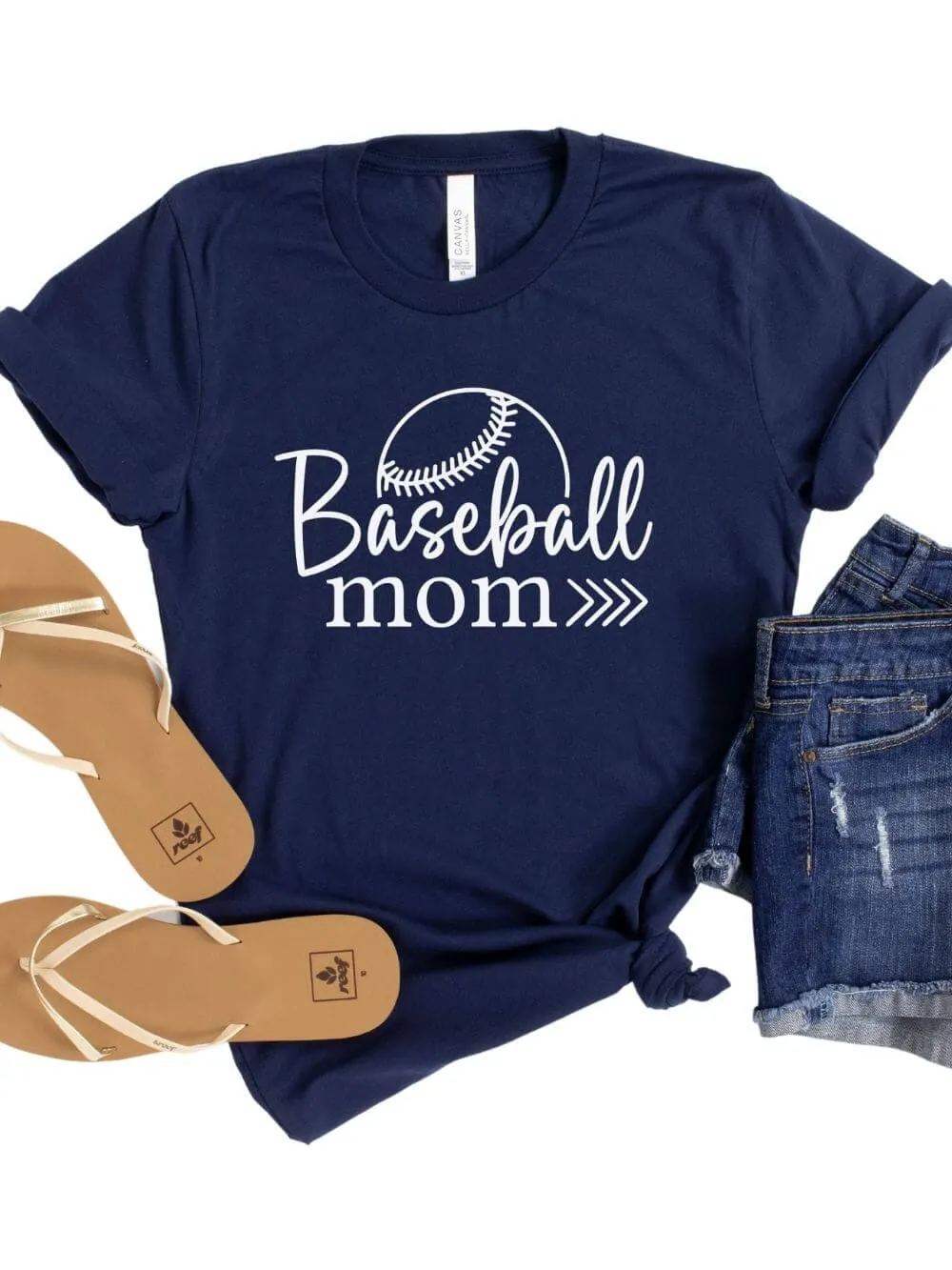 Baseball Mom T-Shirt in 12 Team Colors
