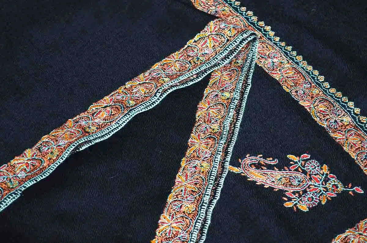 black baildaar shawl  - 5015