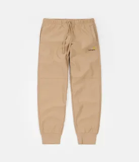 Carhartt American Script Sweatpants - Dusty Hamilton Brown