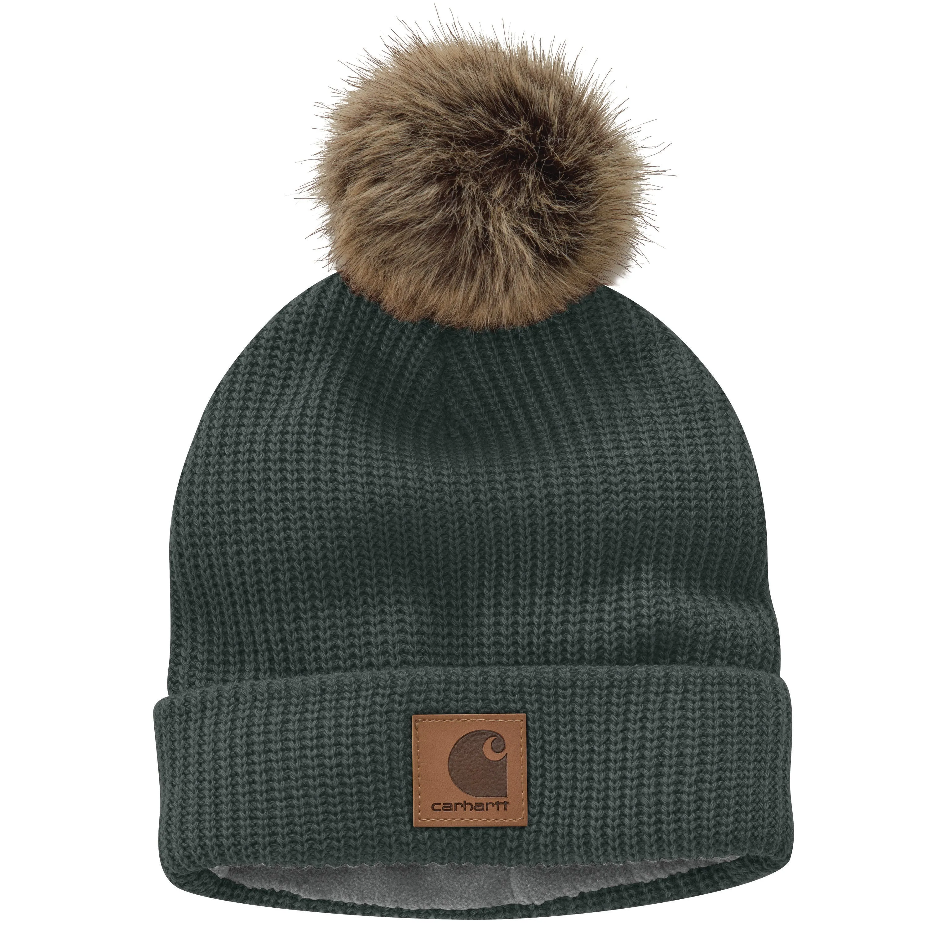 Sure! Here’s an optimized title for the product:

Carhartt Womens Cozy Fleece-Lined Pom Pom Beanie Hat for Ultimate Warmth and Style