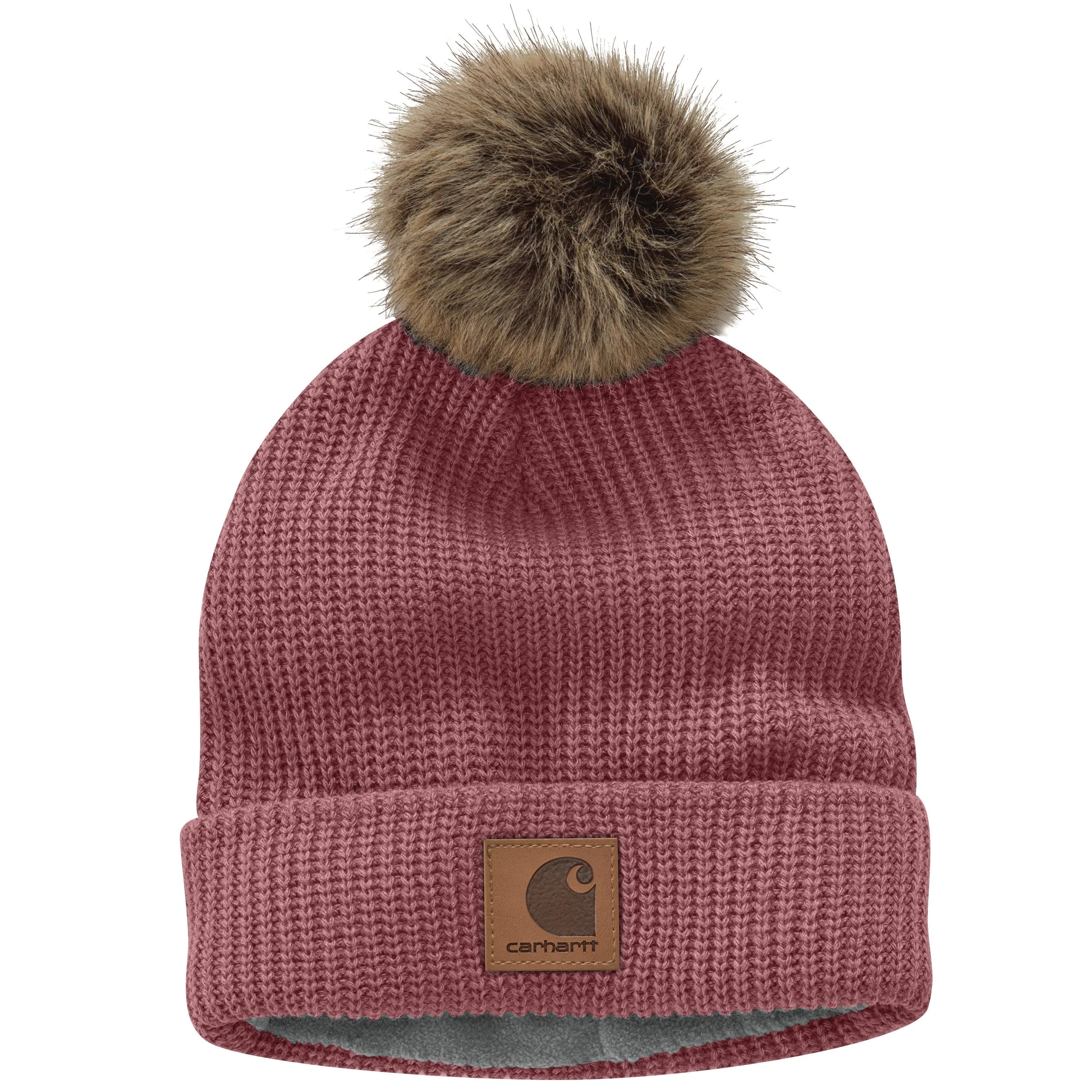 Sure! Here’s an optimized title for the product:

Carhartt Womens Cozy Fleece-Lined Pom Pom Beanie Hat for Ultimate Warmth and Style