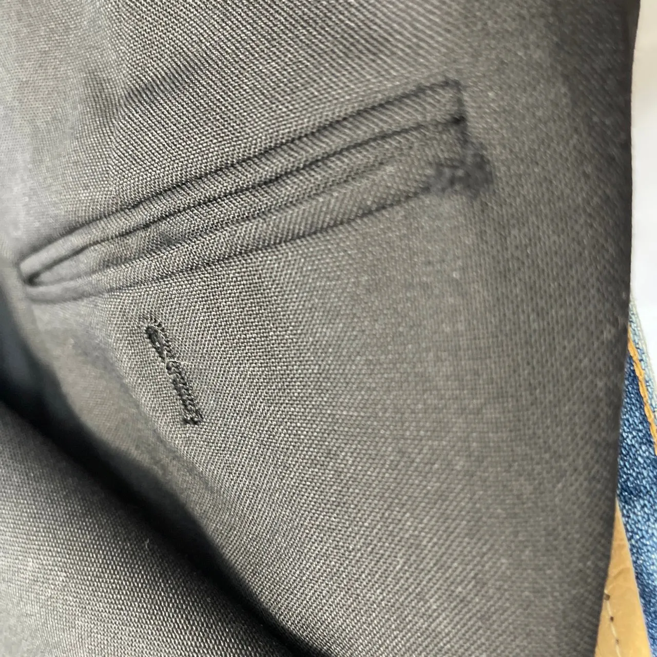 CELINE Wool Mohair Classic Slacks Pants