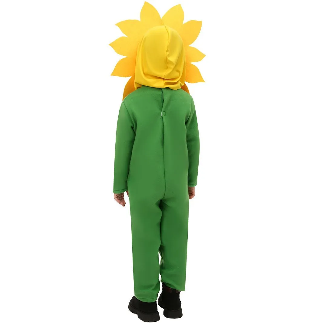 Children's Day Sun Flower Kids Jumpsuit Stage Party Cosplay Costumes