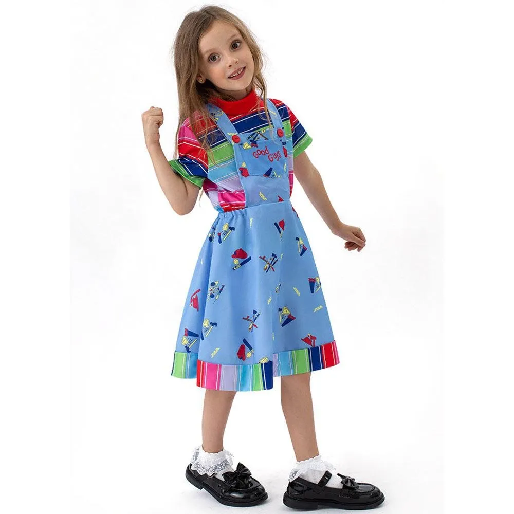 Chucky Season 2 Kids Dress Halloween Outfits Cosplay Costume