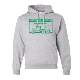 Concrete Charlie's Pullover Hoodie | Chuck's Concrete Mix Ash Pull Over Hoodie