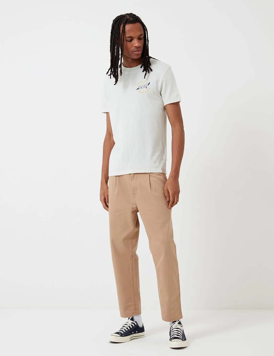 Deus Ex Machina See You T-Shirt - White Chalk