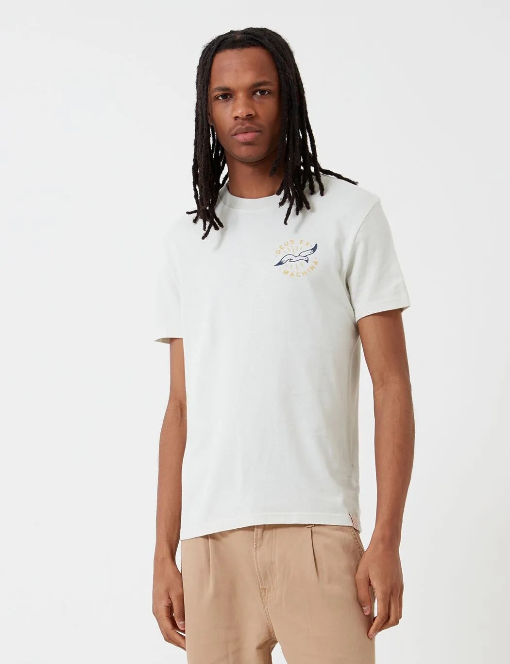 Deus Ex Machina See You T-Shirt - White Chalk
