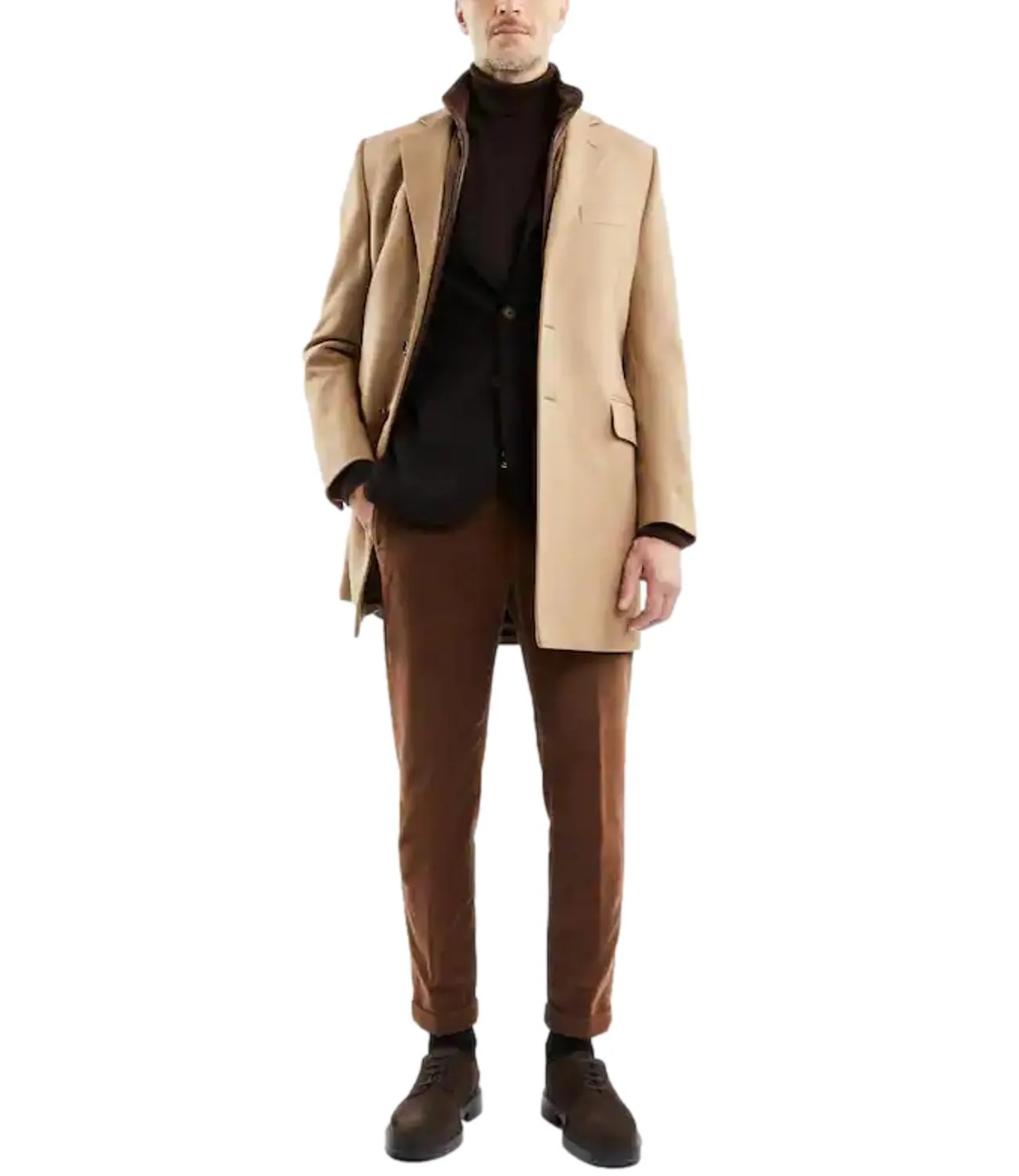 Double Coat in Lana e Cashmere