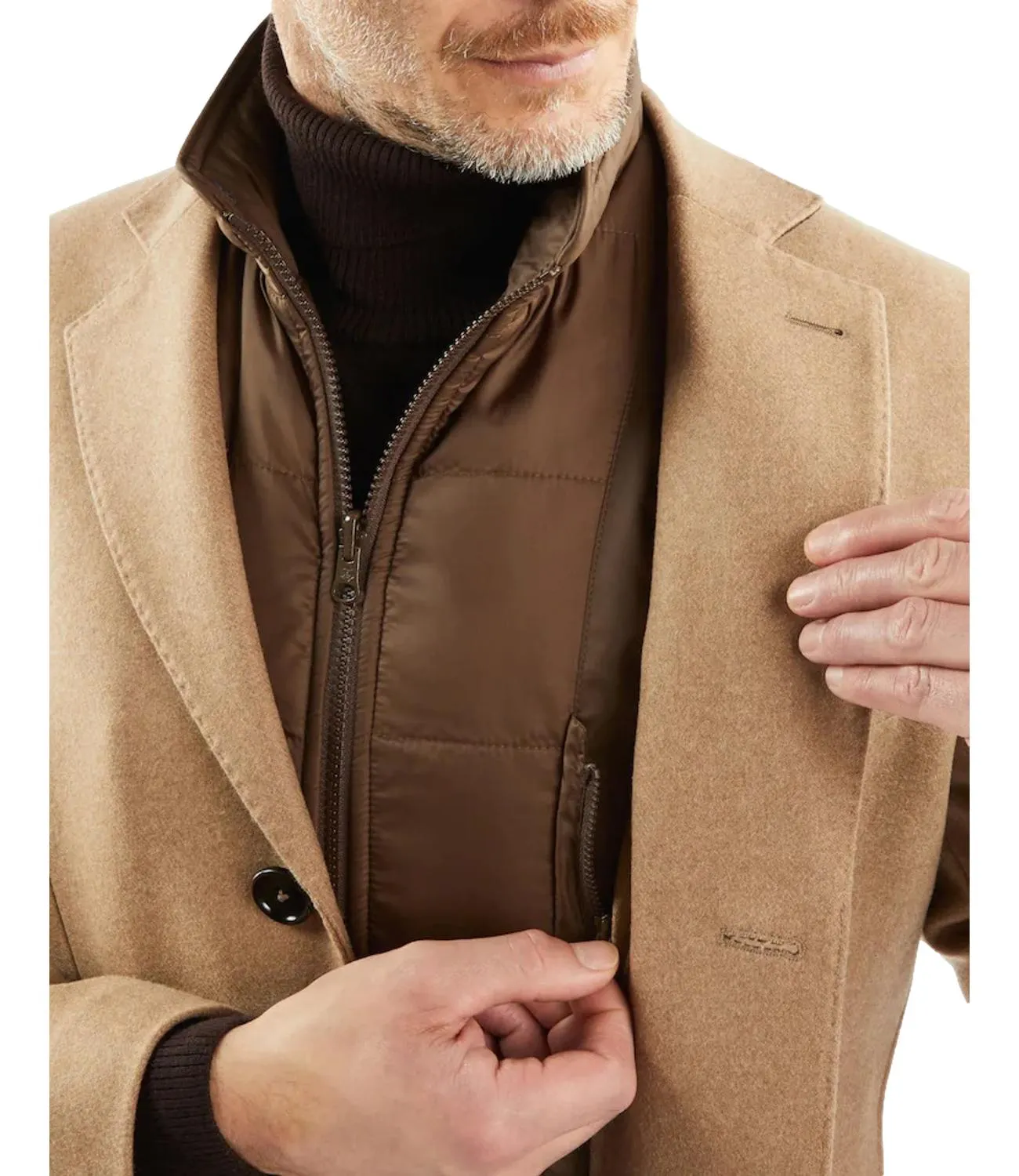 Double Coat in Lana e Cashmere