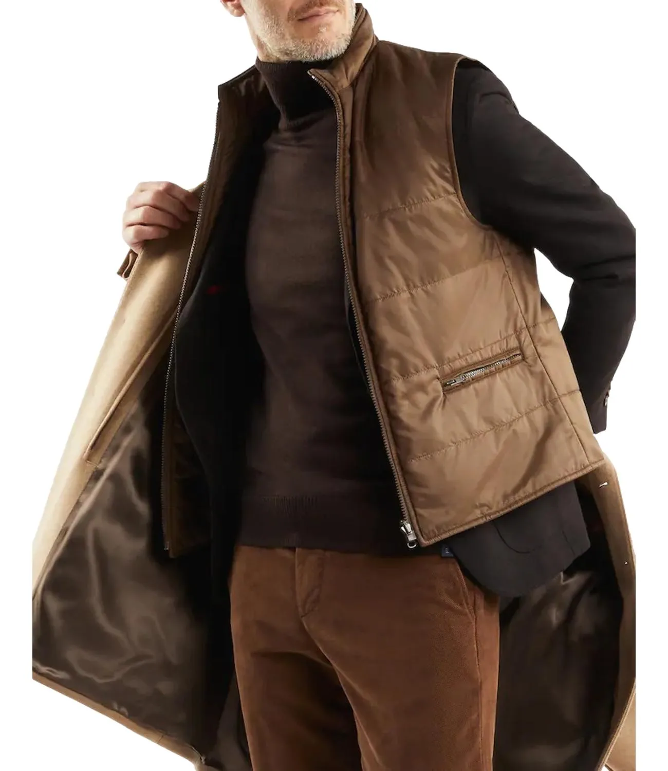 Double Coat in Lana e Cashmere