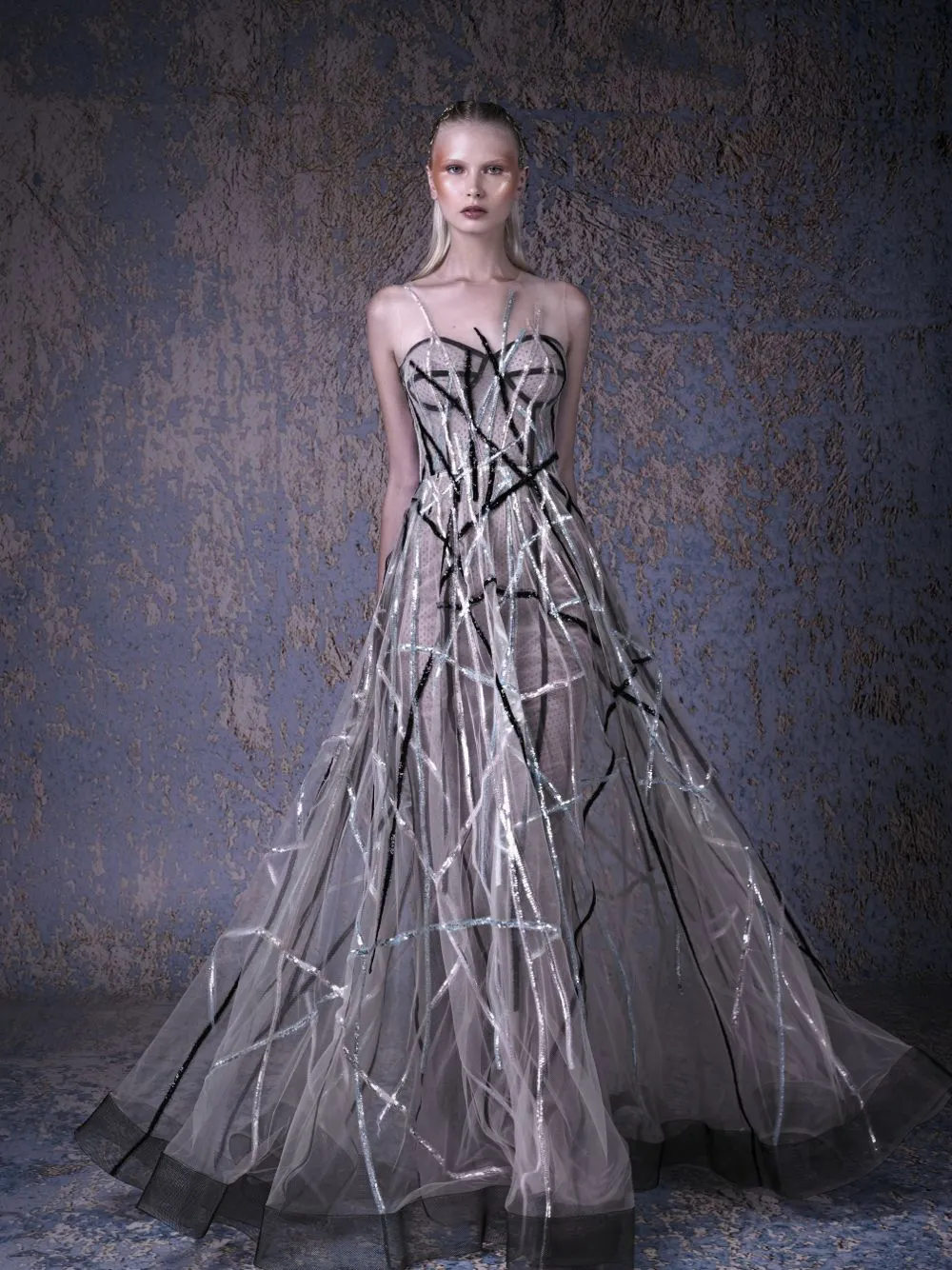 EMBELLISHED BALL GOWN