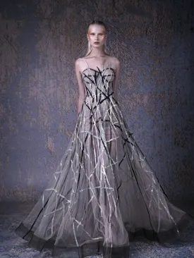 EMBELLISHED BALL GOWN
