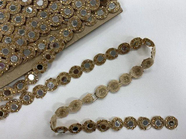 Fancy Mirrored Ribbon Trim