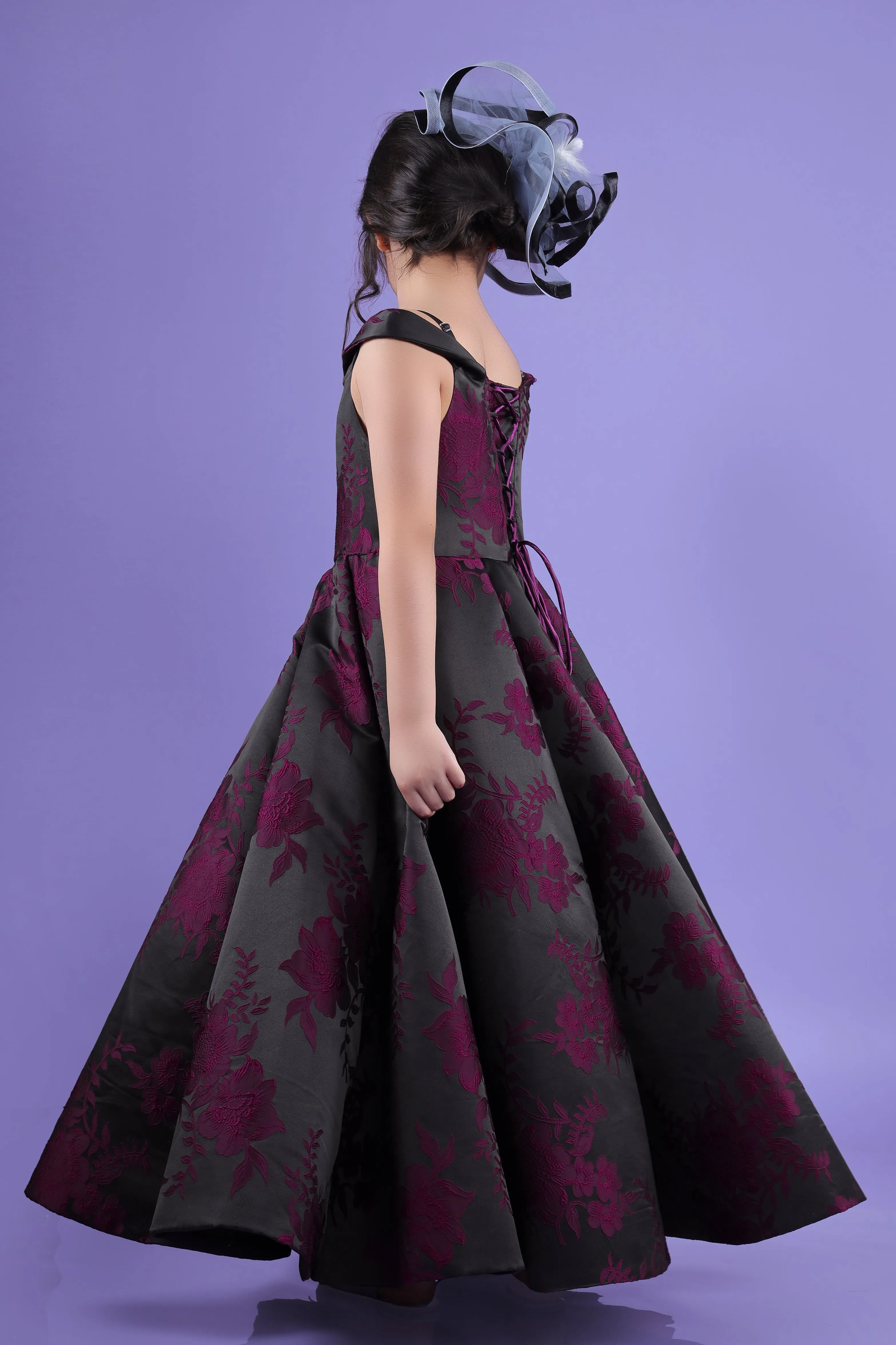 Forest Grace Panel Gown