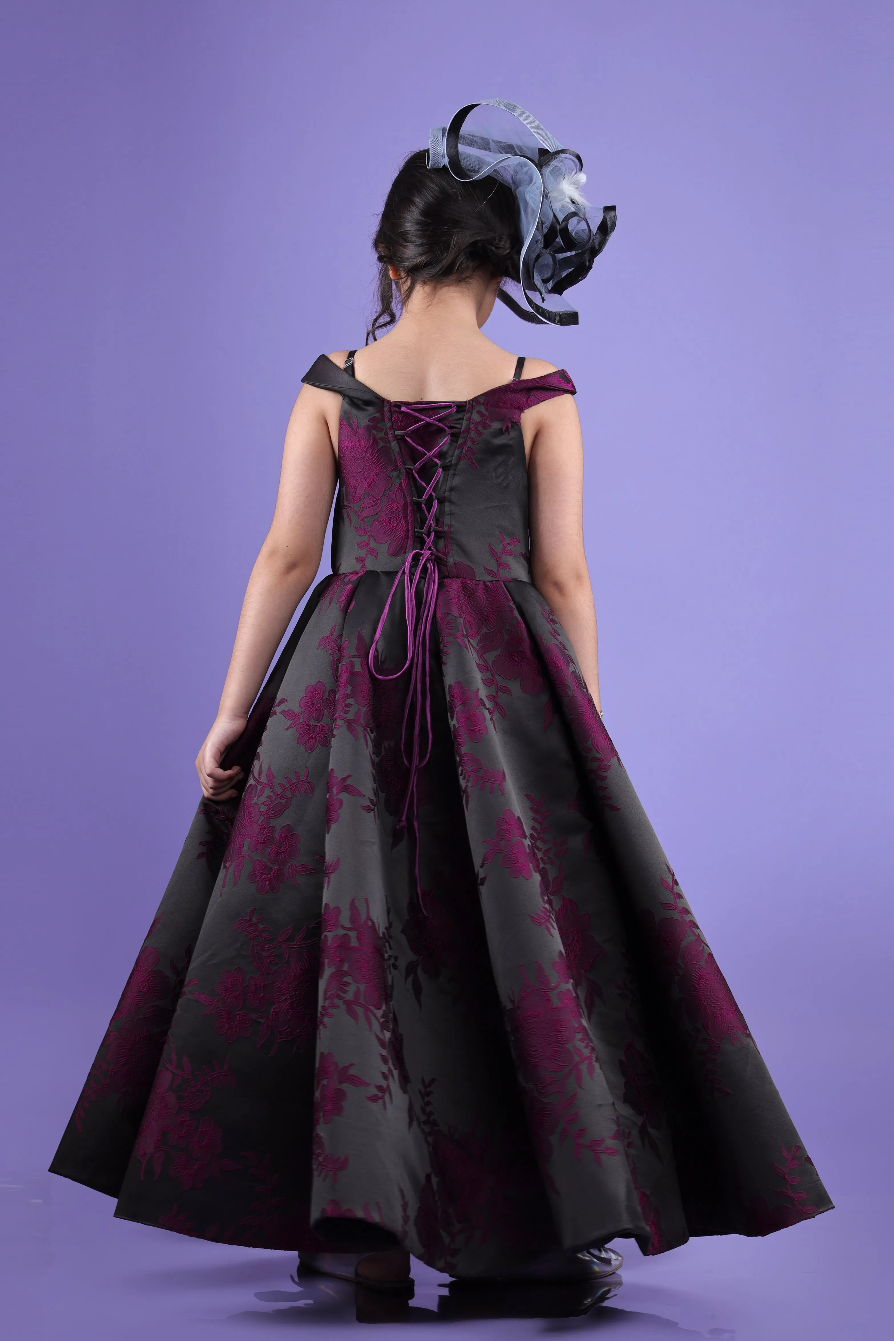 Forest Grace Panel Gown