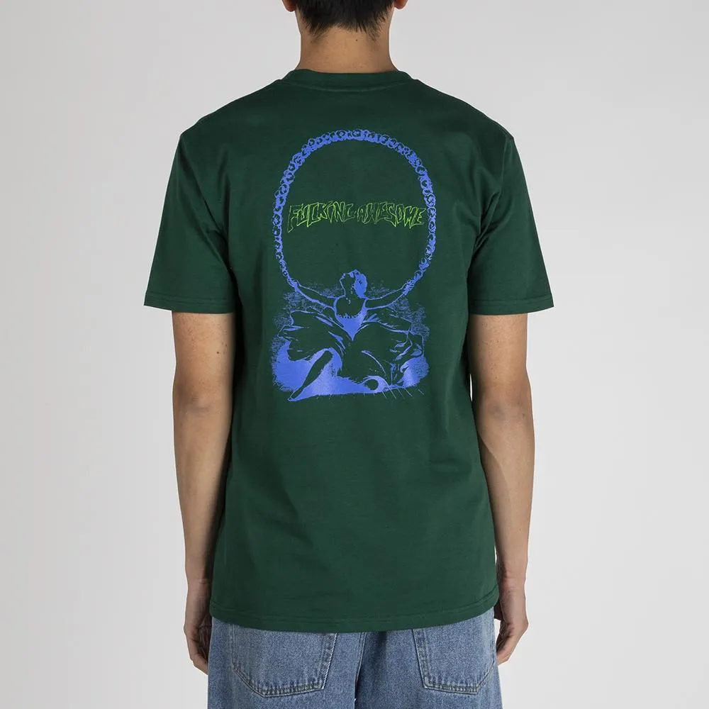 Fucking Awesome Finis T-shirt / Dark Green