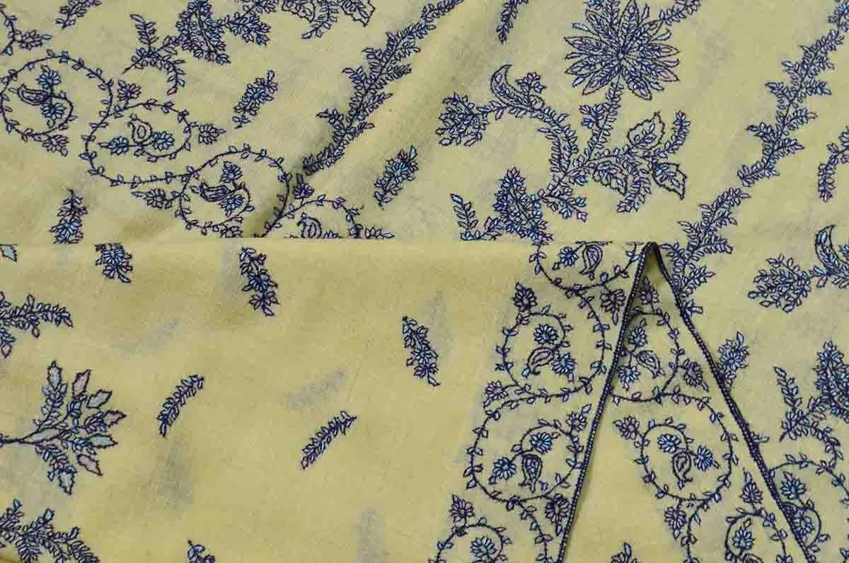 full embroidery stole - 4722
