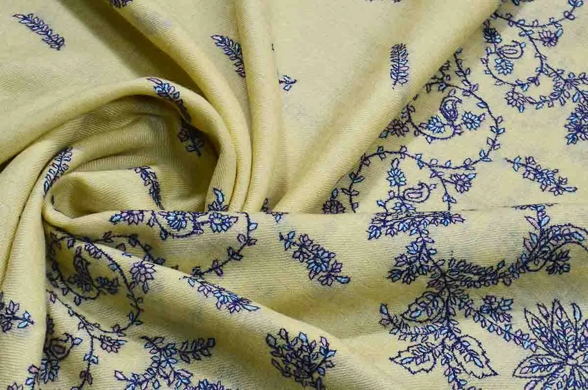 full embroidery stole - 4722