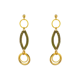 GREEN EYED MONSTER EARRINGS