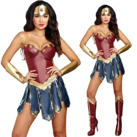 Hero stage costumes Roman war god Costume Halloween For Adult