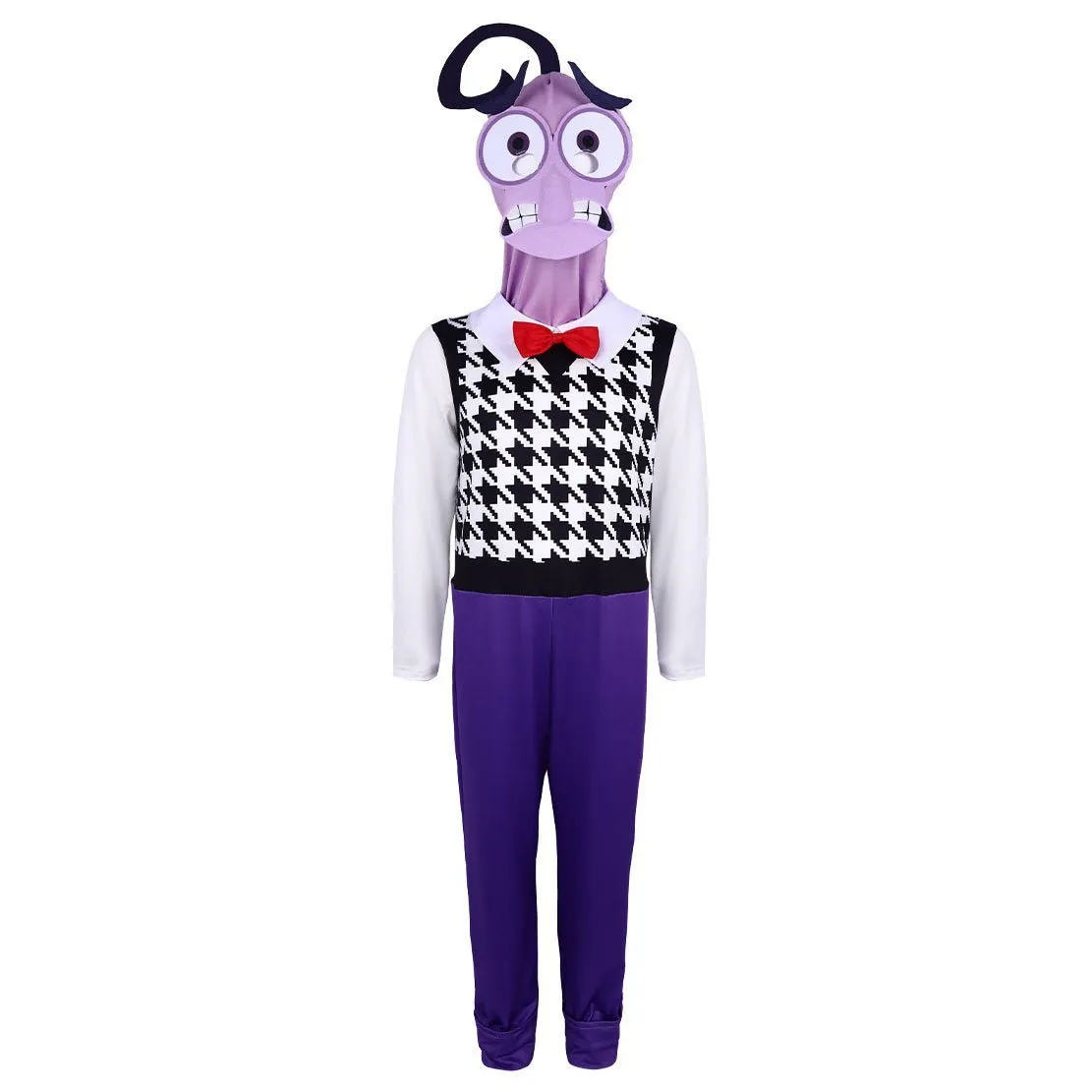 Inside Out 2 Fear Costume Halloween Stage Performance Outfit for Kids and Adults