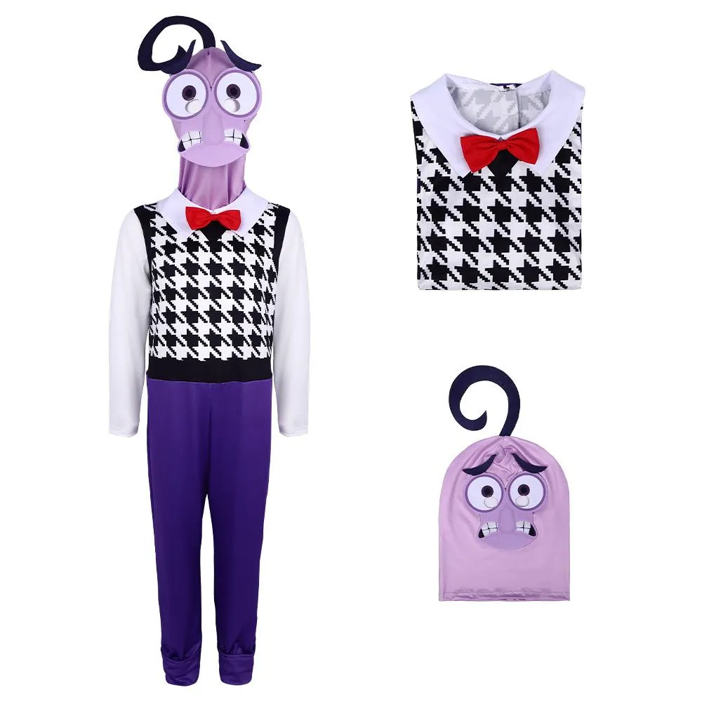 Inside Out 2 Joy Anger Fear Sadness Disgust cosplay costumes dress  for the Halloween stage show