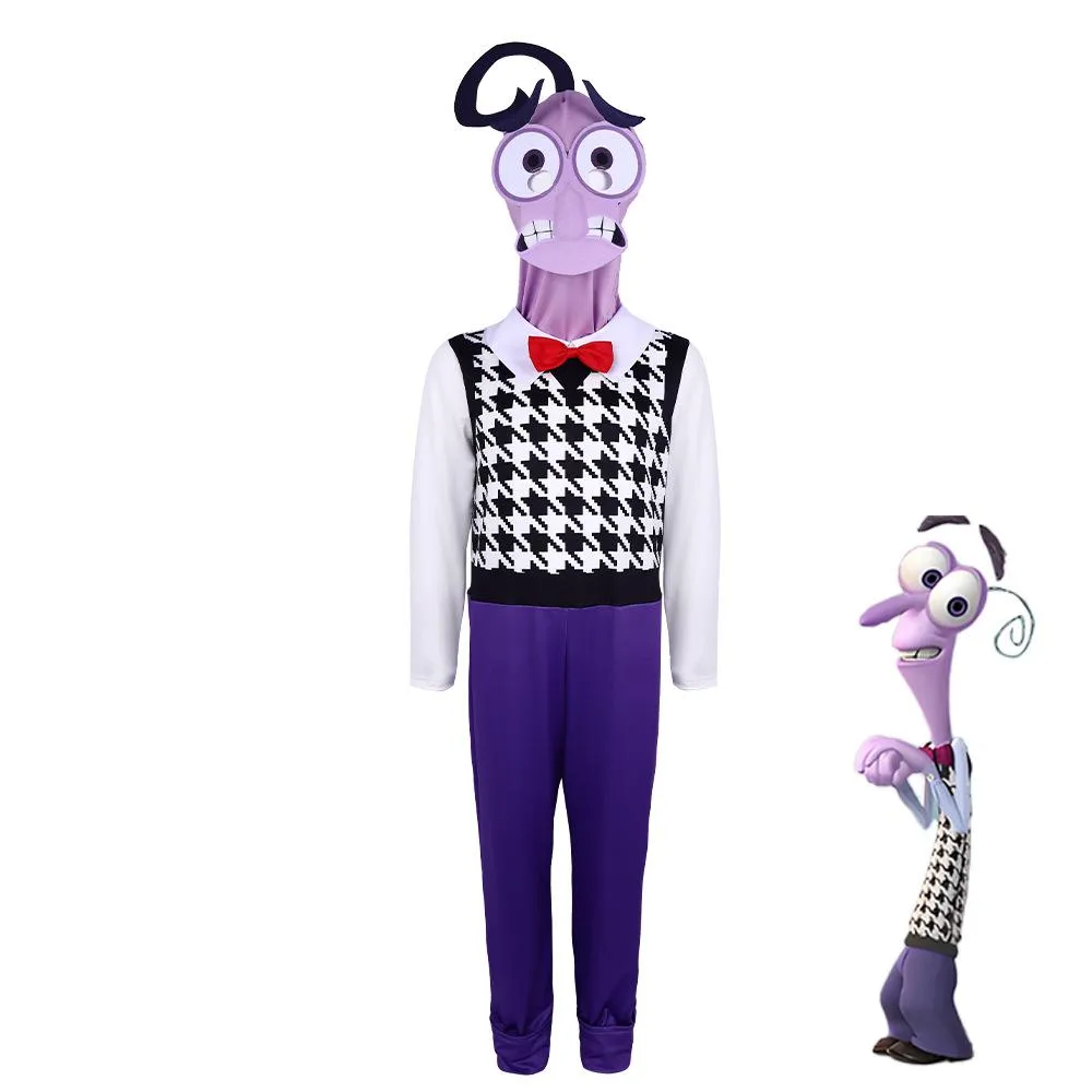 Inside Out 2 Joy Anger Fear Sadness Disgust cosplay costumes dress  for the Halloween stage show