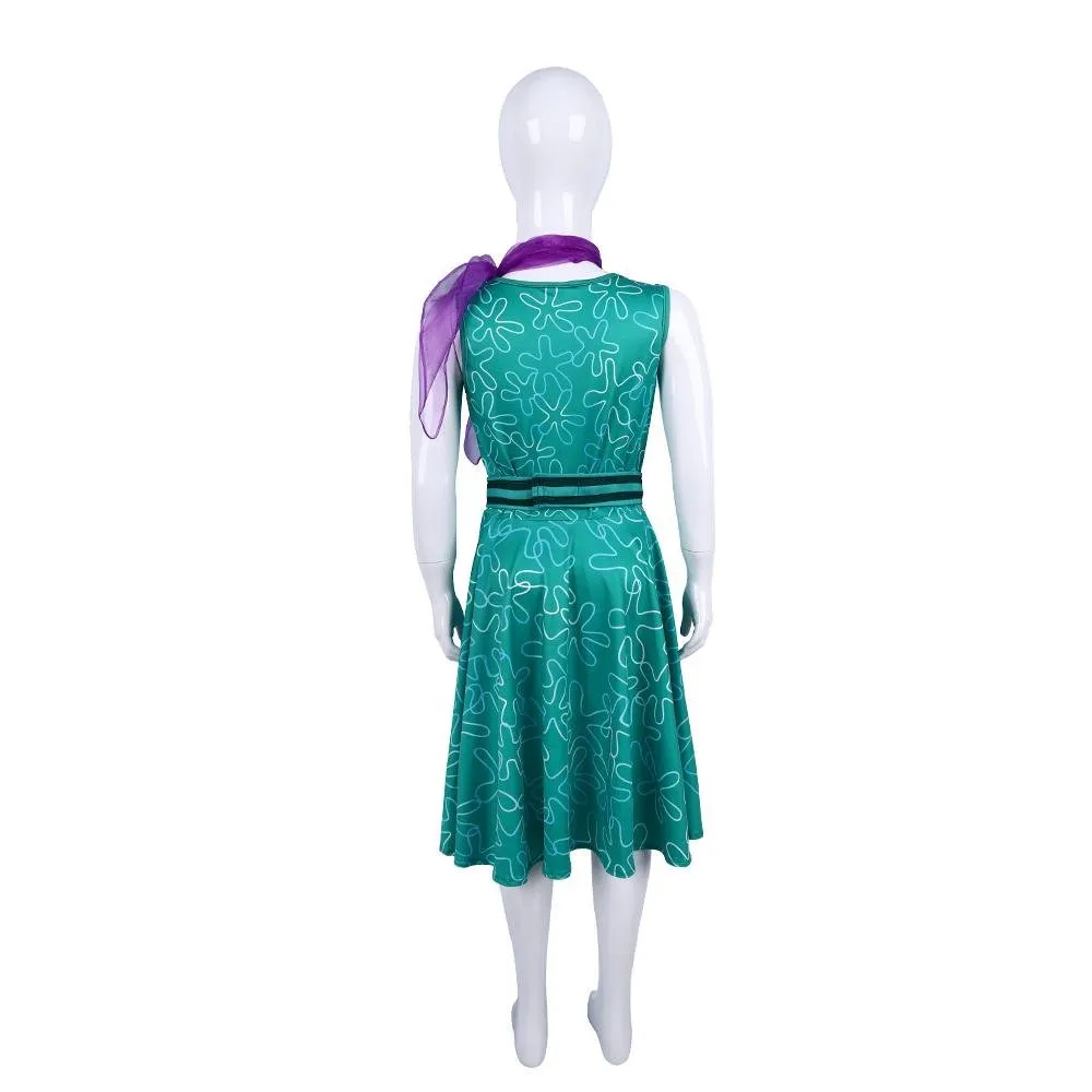 Inside Out 2 Joy Anger Fear Sadness Disgust cosplay costumes dress  for the Halloween stage show