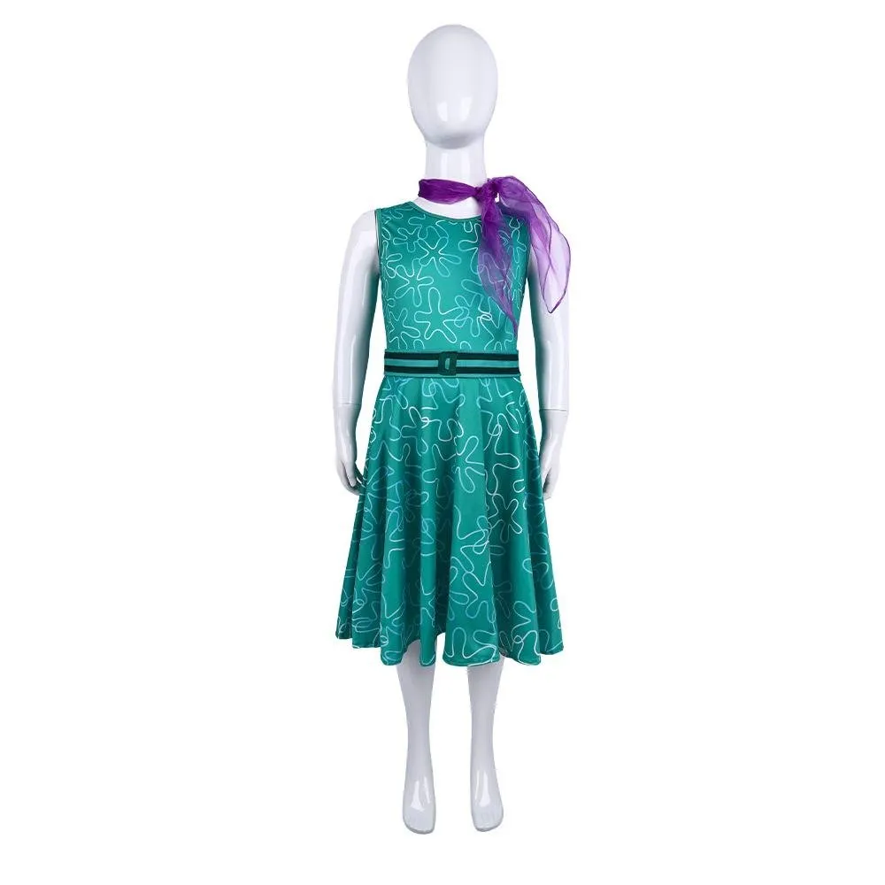 Inside Out 2 Joy Anger Fear Sadness Disgust cosplay costumes dress  for the Halloween stage show