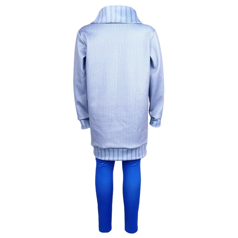 Inside Out 2 Sadness Costume Halloween Stage Performance Outfit for Kids and Adults