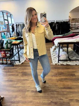 Jackie Jacket - Light Khaki