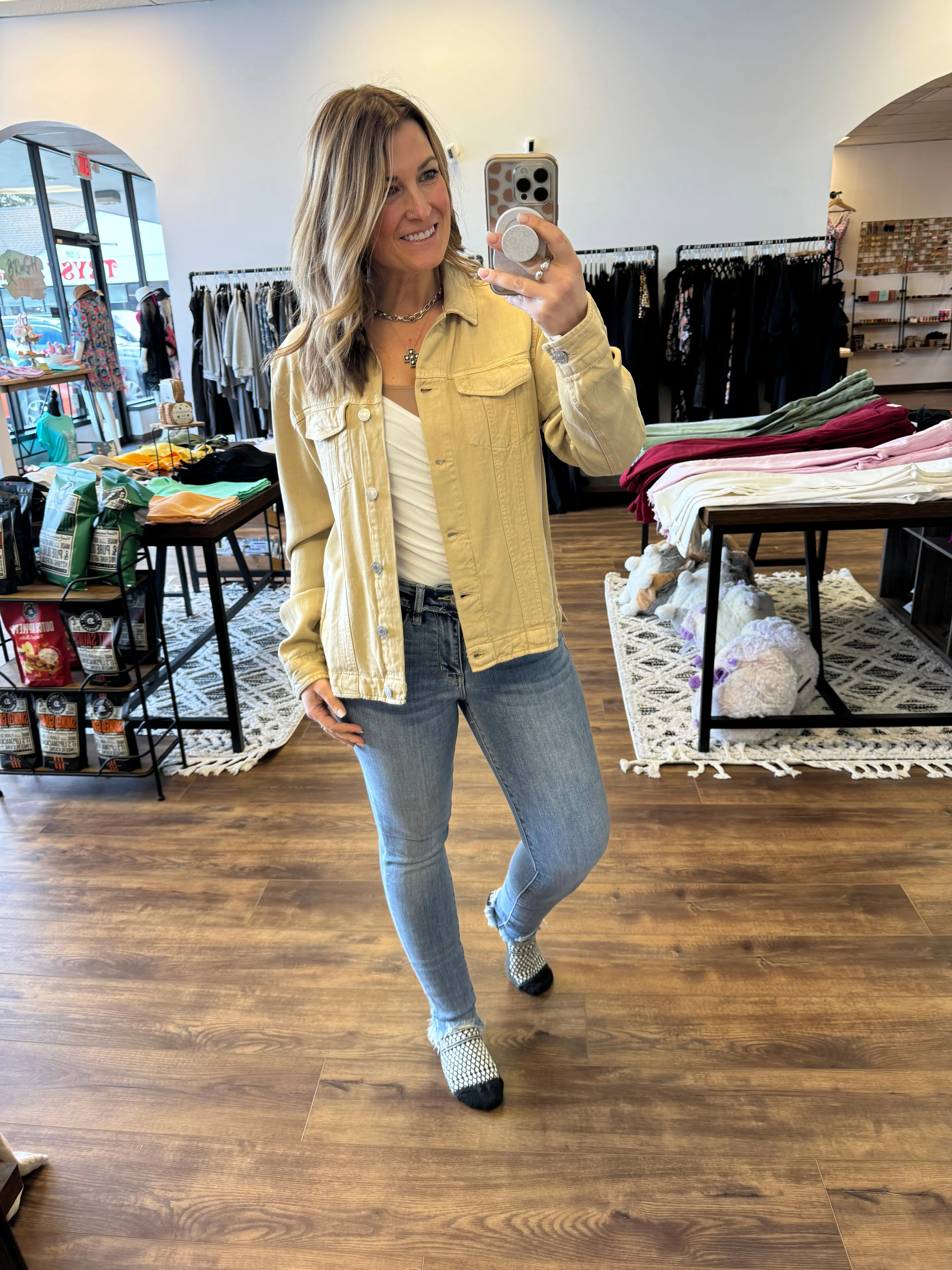 Jackie Jacket - Light Khaki