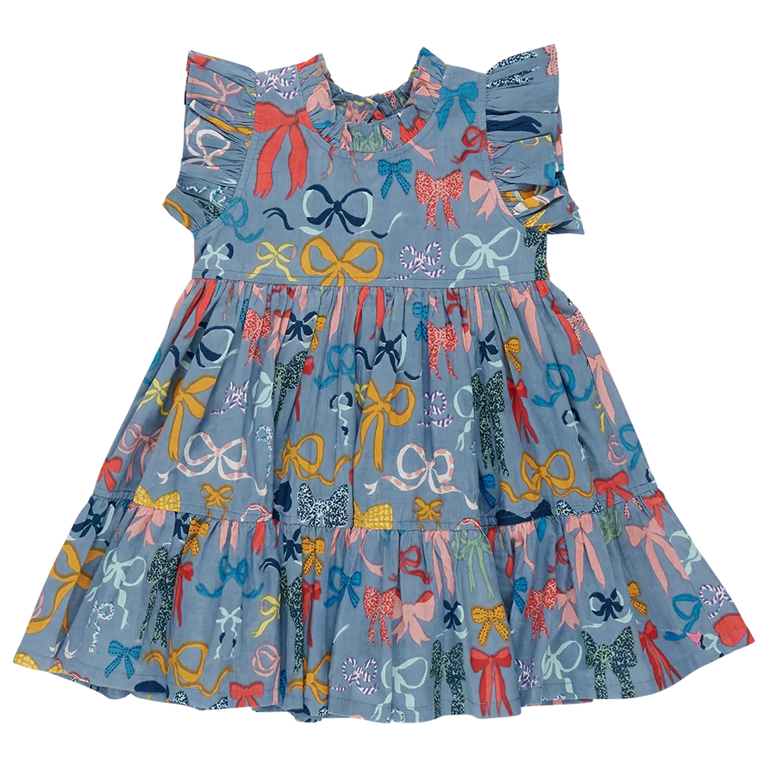 Jennifer Dress, Bows on Bows