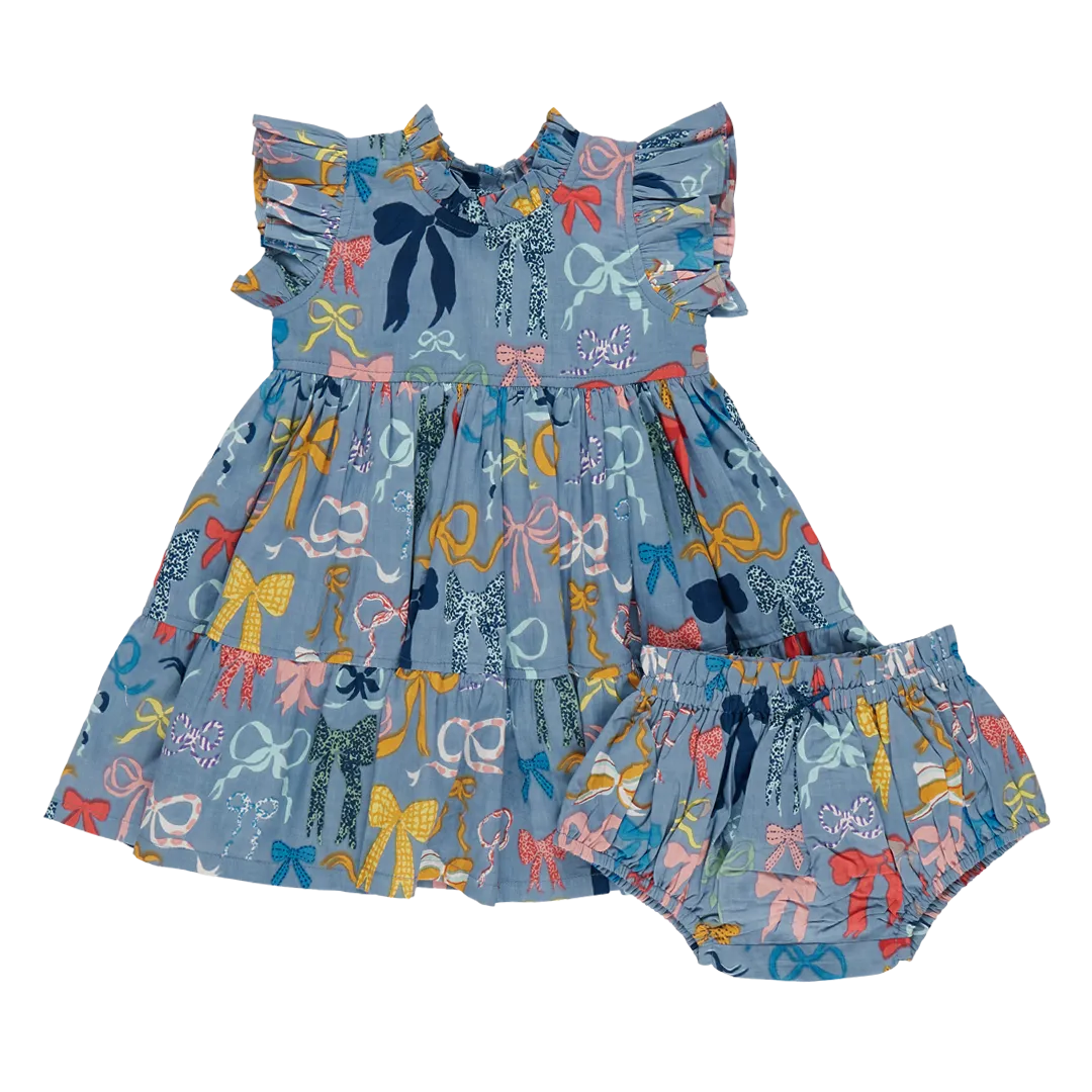 Jennifer Dress, Bows on Bows