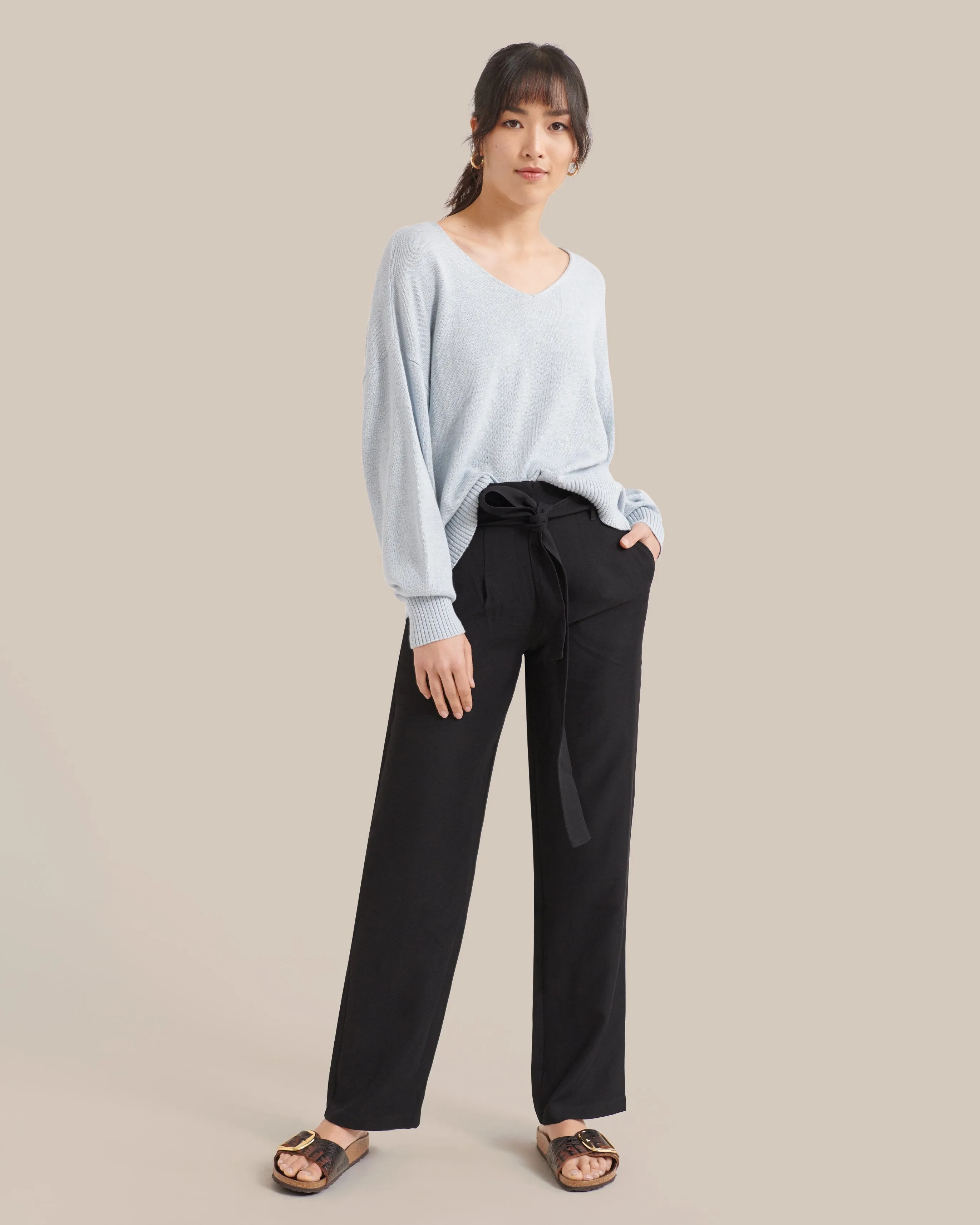 Lauren Relaxed V-Neck Sweater