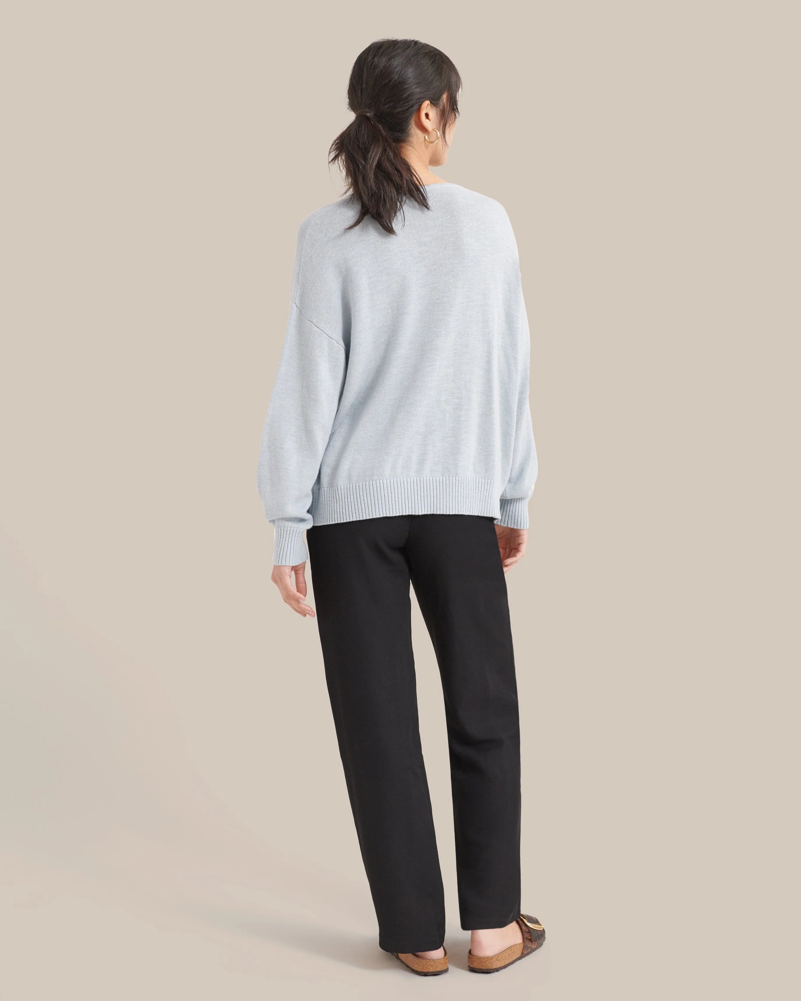 Lauren Relaxed V-Neck Sweater