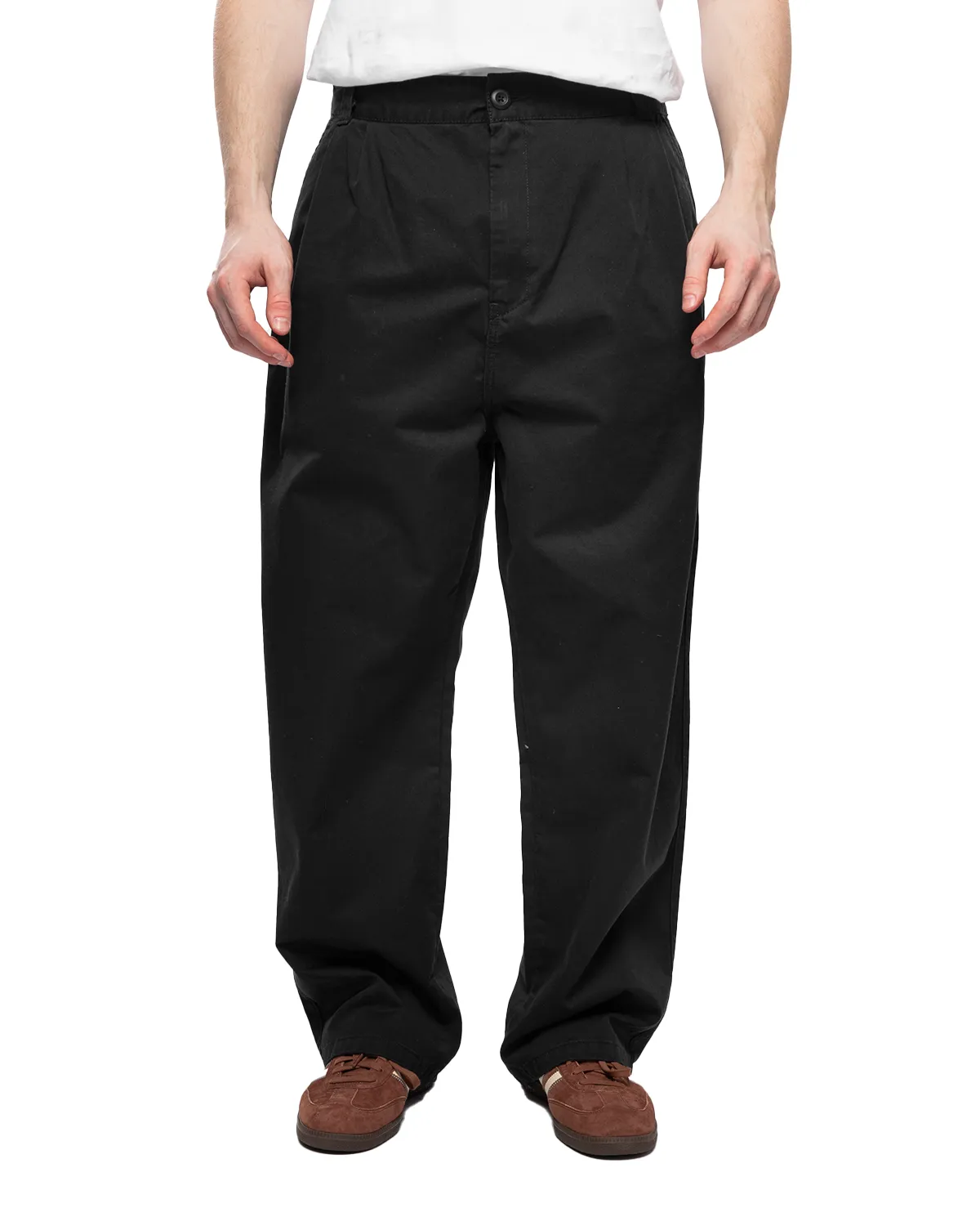 Marv Pant Black (Stone Washed)