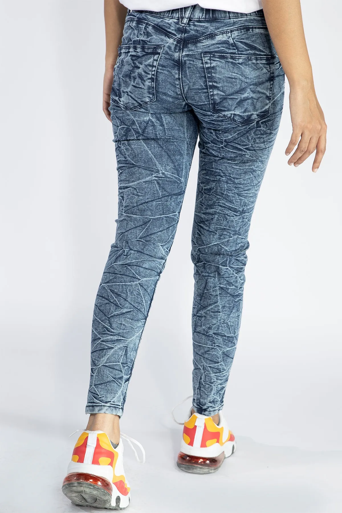 Mid Wash Stretchy Jeggings - W21 - WDJ0007