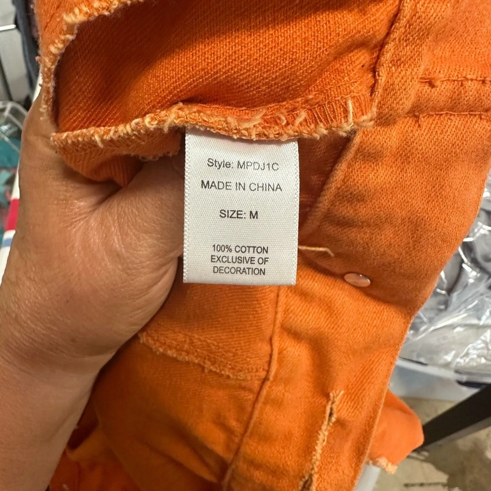 Nova Men Distressed Jean Jacket