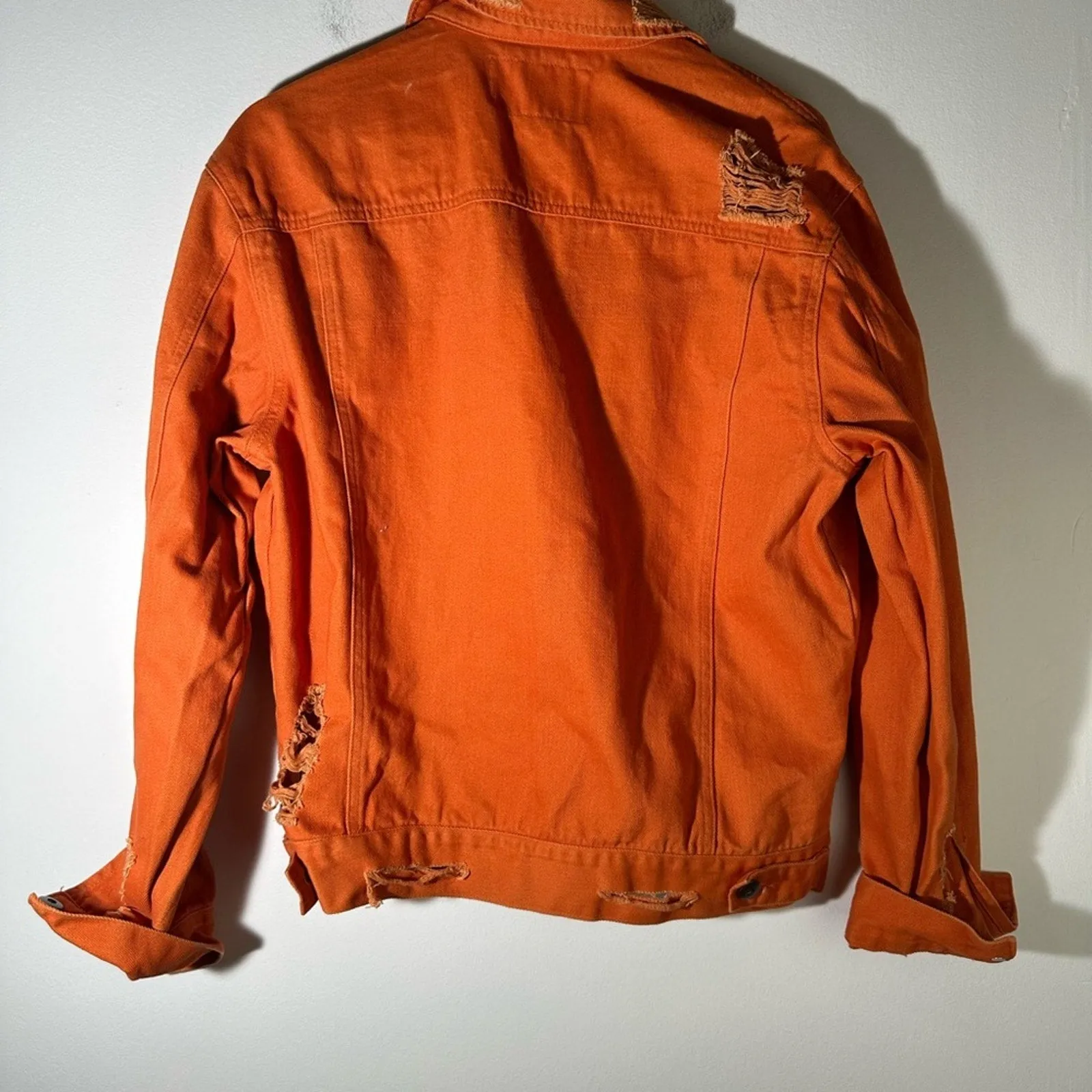 Nova Men Distressed Jean Jacket