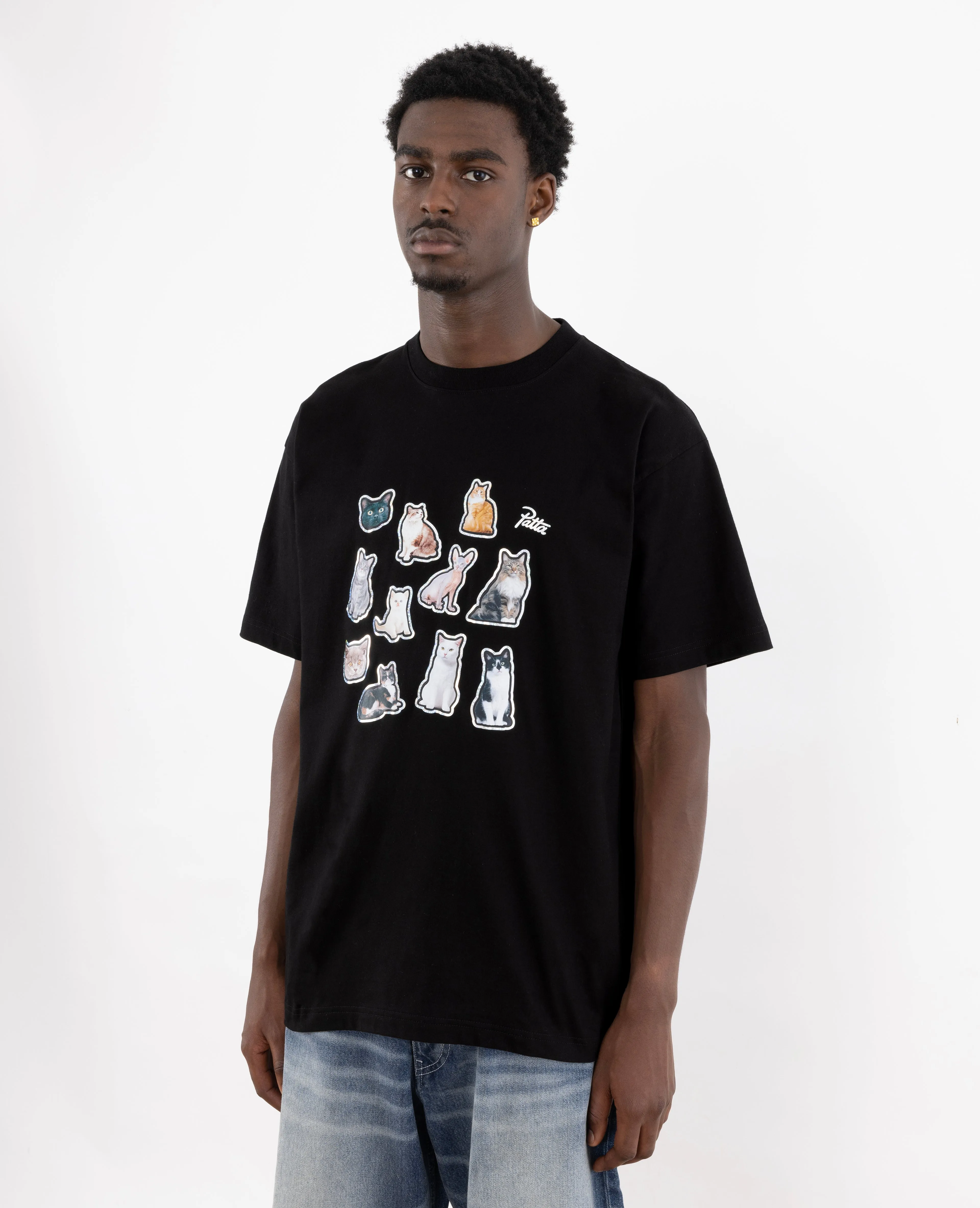 Patta Cats T-Shirt (Black)