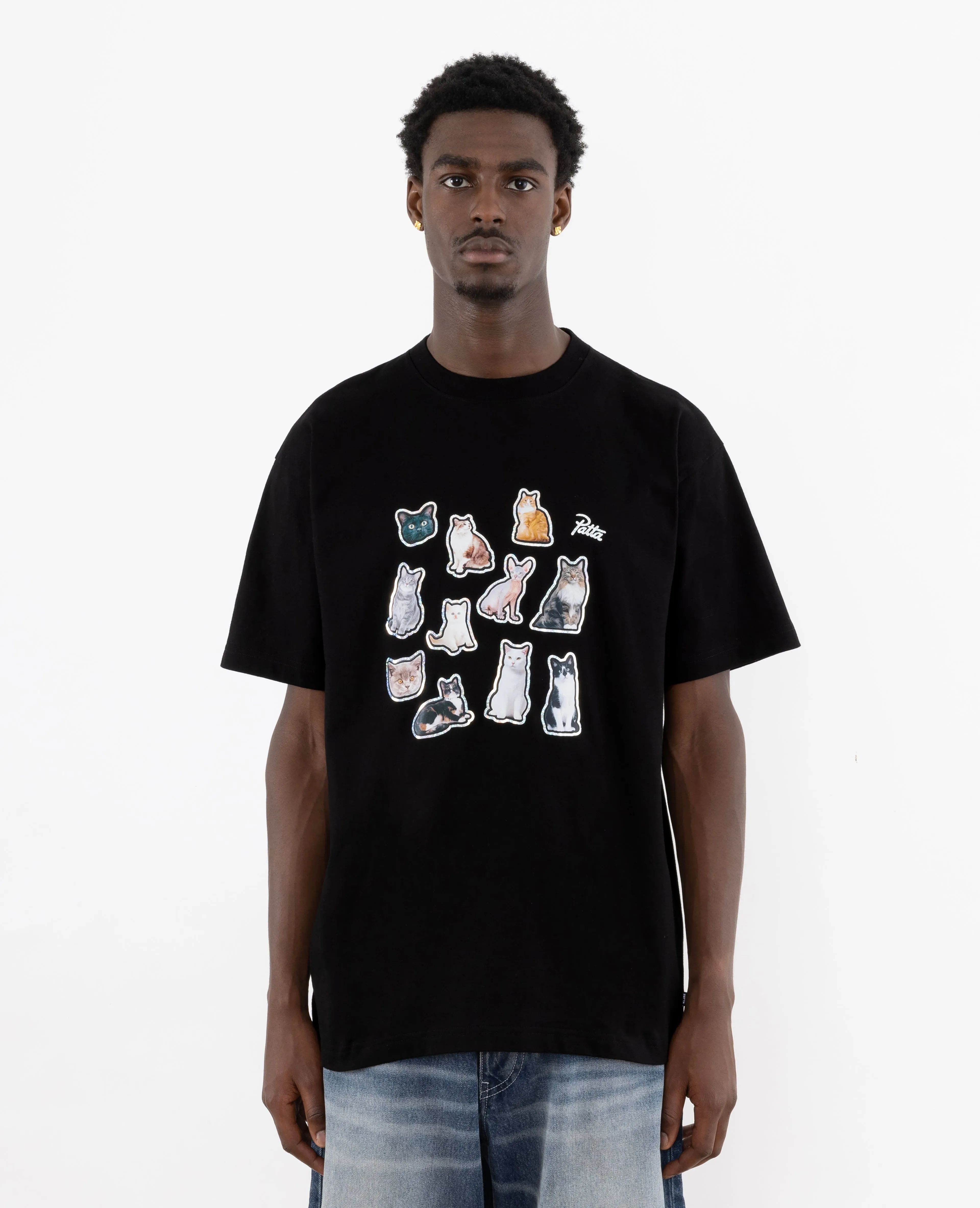 Patta Cats T-Shirt (Black)