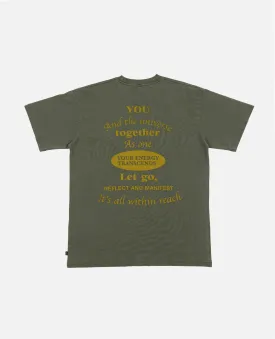 Patta Reflect And Manifest Washed T-Shirt (Beetle)