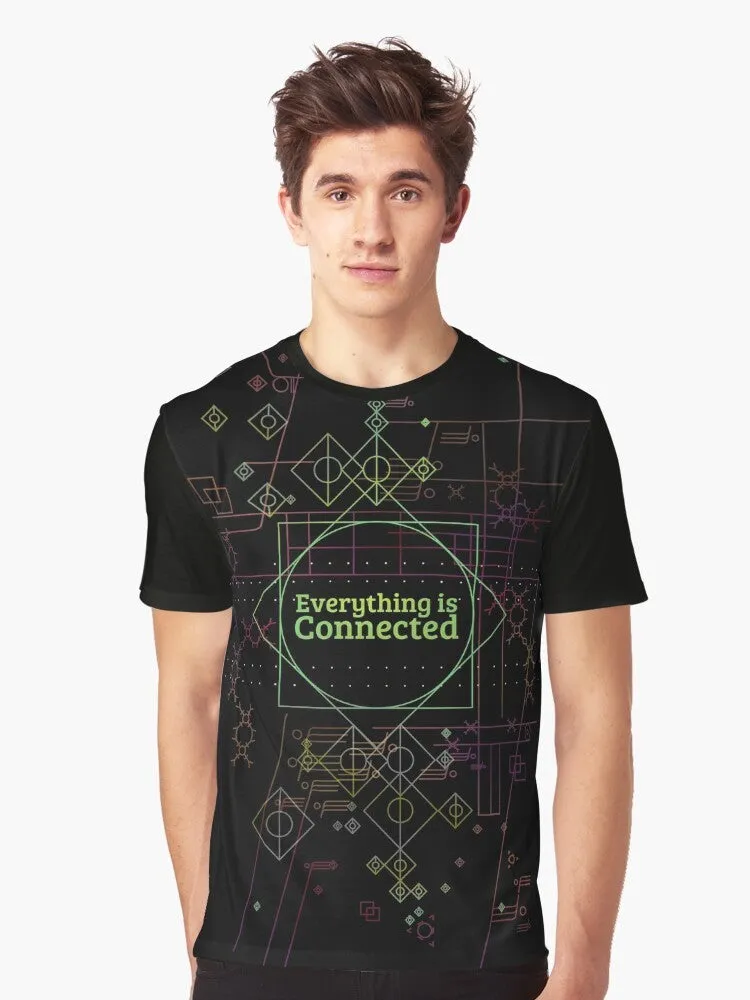 "Dirk Gently's Everything is Connected Graphic T-Shirt"