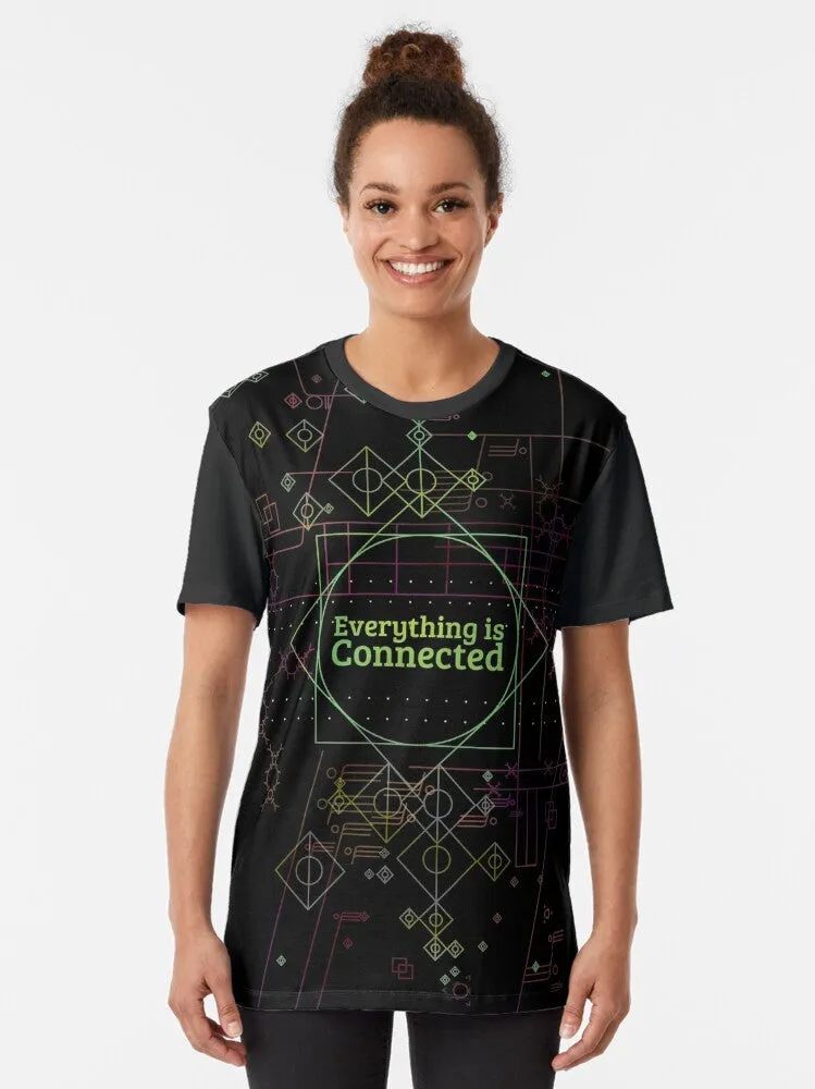 "Dirk Gently's Everything is Connected Graphic T-Shirt"