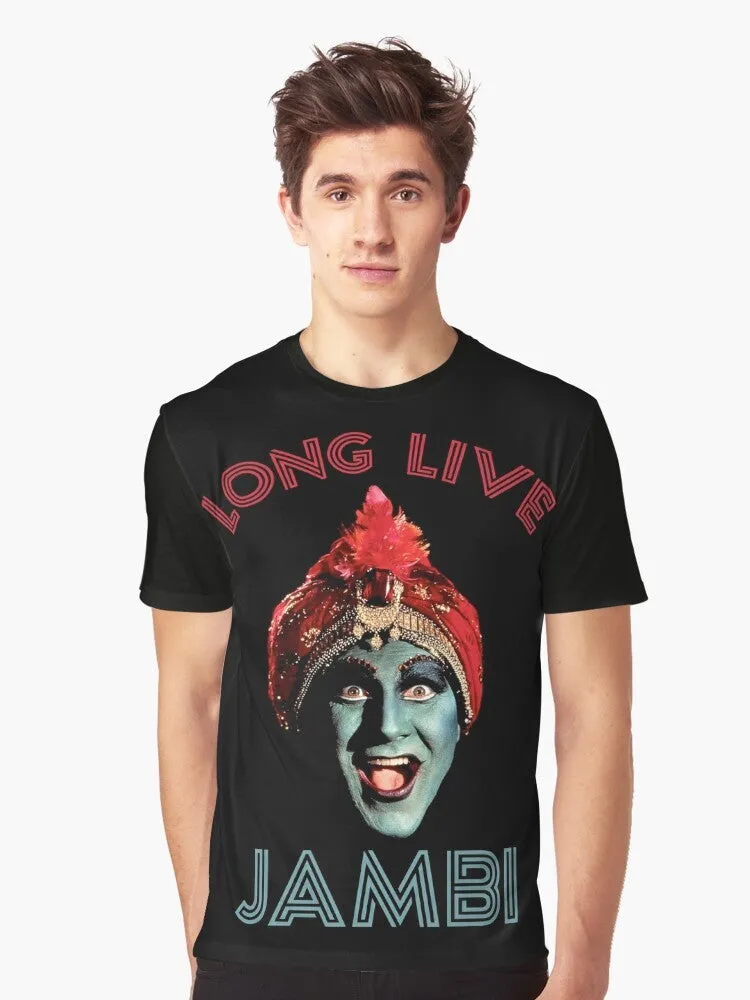"Jambi the Genie 80s TV Graphic T-Shirt"