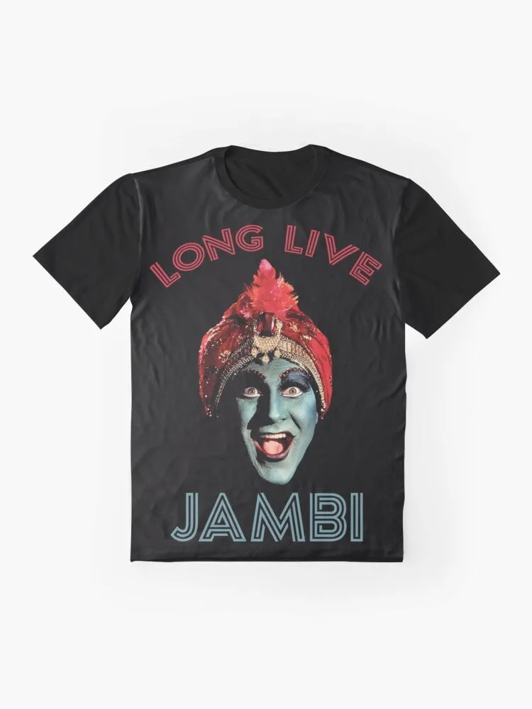 "Jambi the Genie 80s TV Graphic T-Shirt"